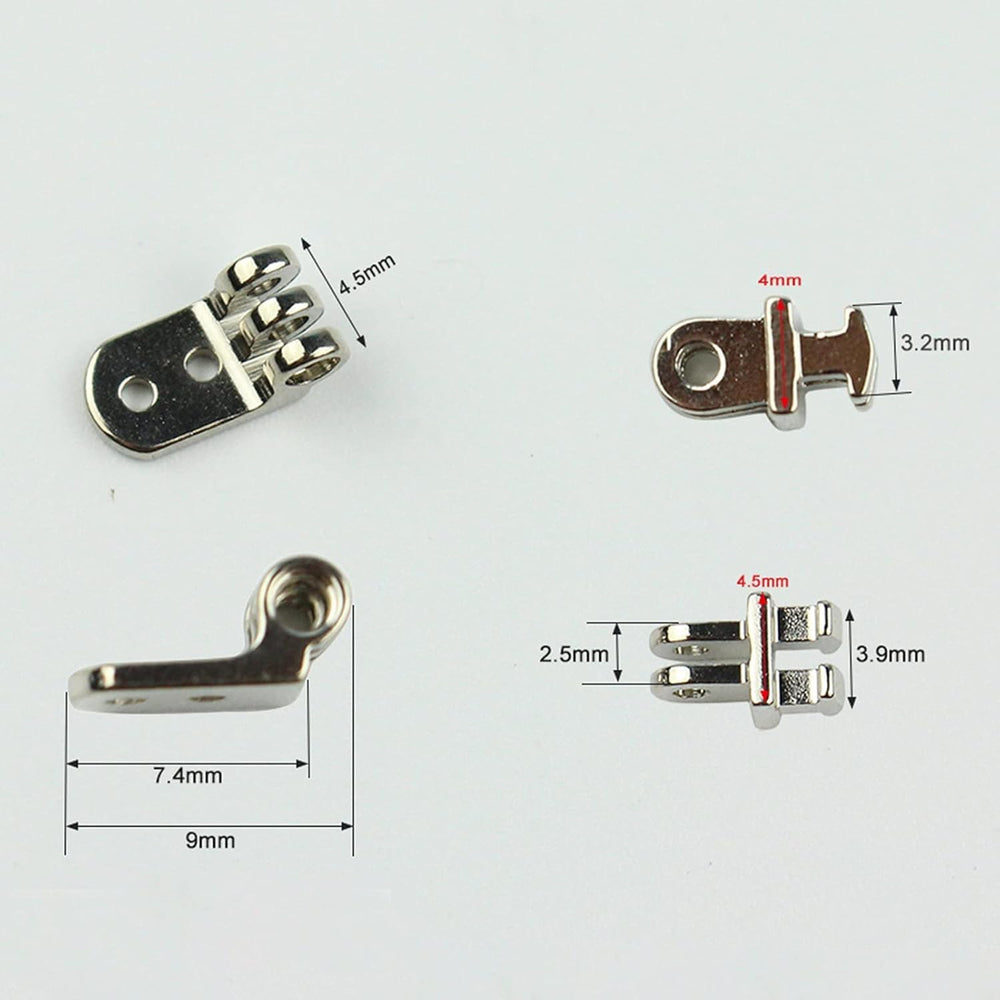 Left hinge pair and screws for KruPOVIUS kit