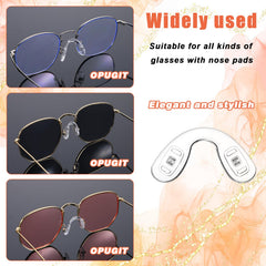 Screw-in nose pieces for frames