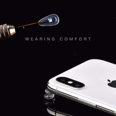 Nose pads with air chamber design to relieve pressure