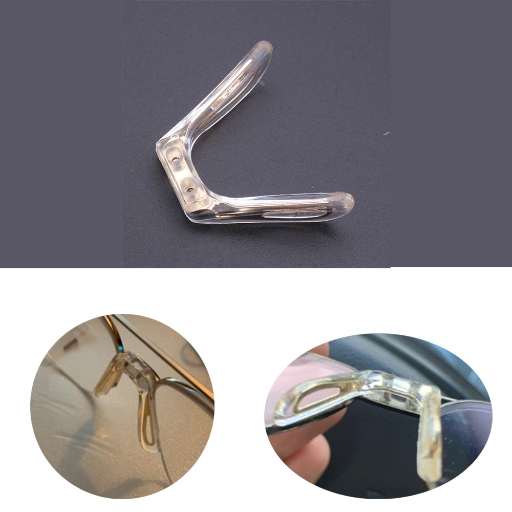 Replacement nose bridge pad for glasses