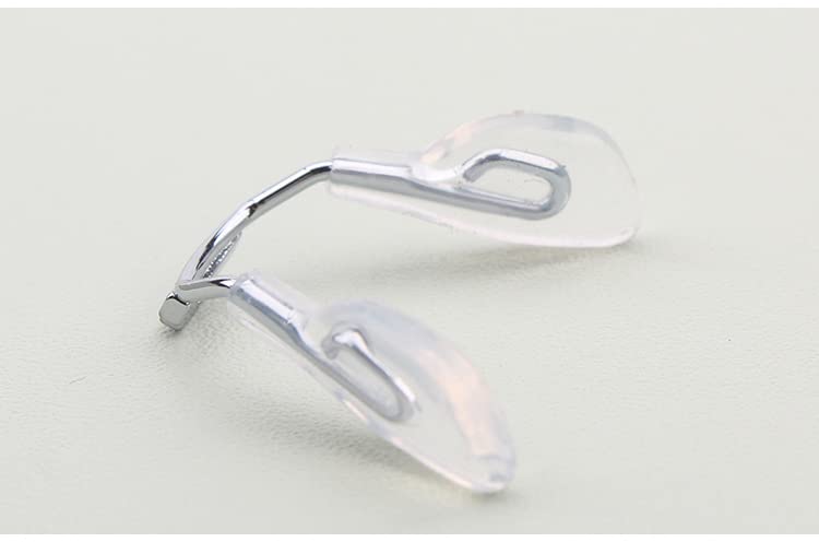 Pair of silicone nose pads for sunglasses and eyeglasses