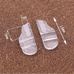 Plug-in nose pads for Tag Heuer glasses, no tools required