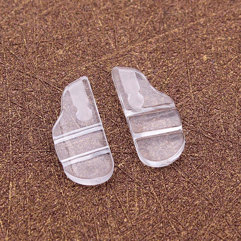 Package includes 2 pairs of white nose pads