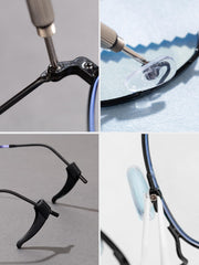 2-in-1 screwdriver with three sizes for eyeglasses