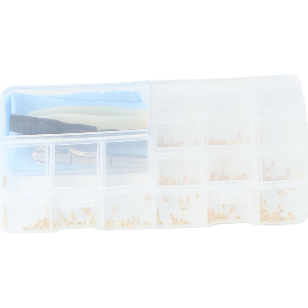 10 pairs of universal nose pads and silicone ear hooks