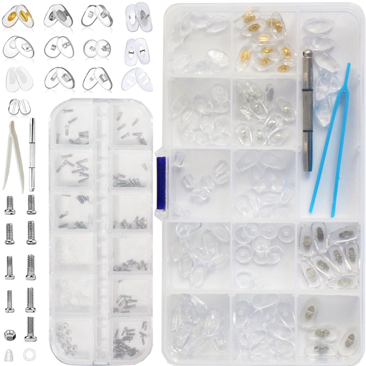 Main view of Eyeglass Repair Kit in portable case