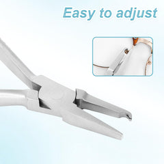 Eyeglasses repair tool set with pliers and screwdriver