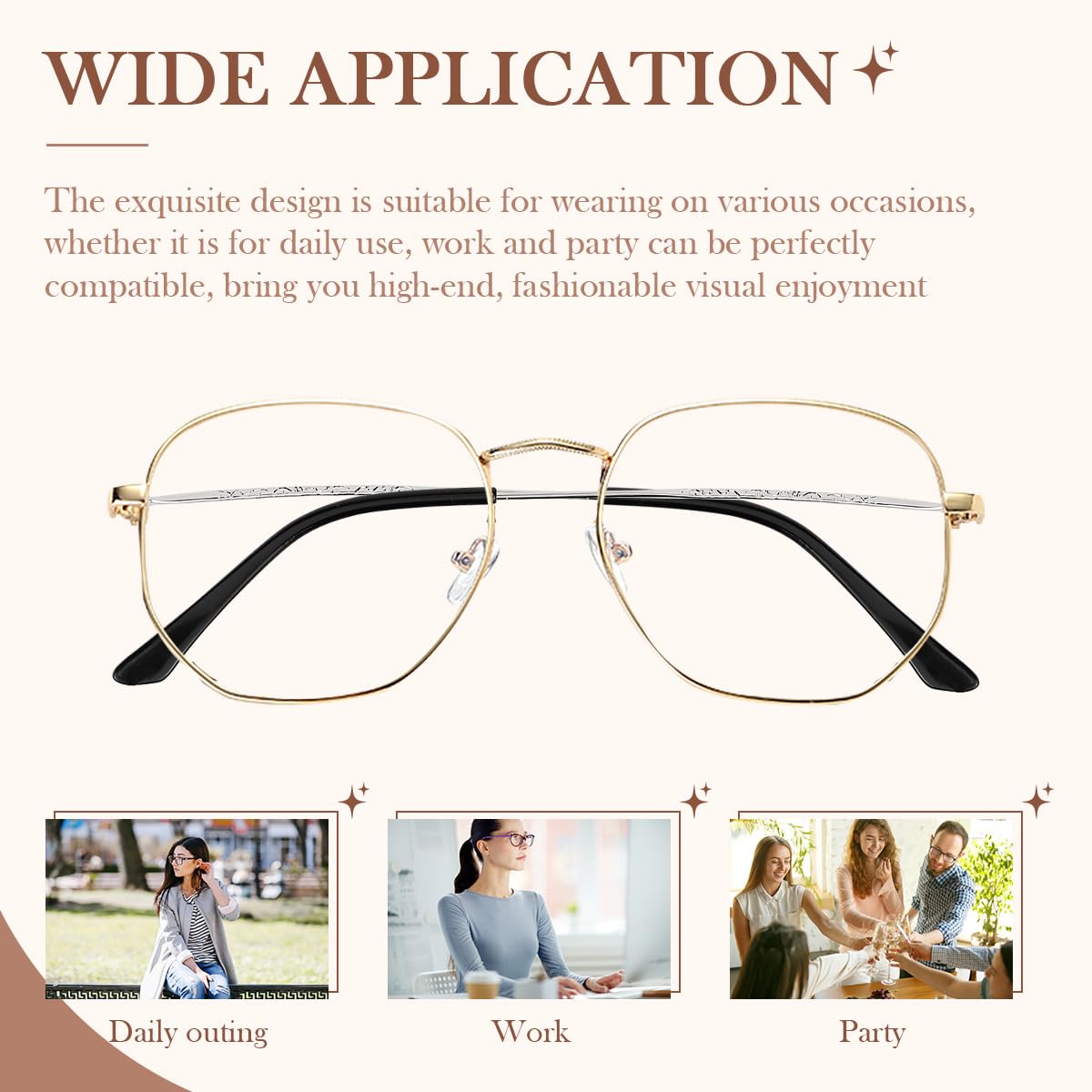 Sturdy wear-resistant temple arm for glasses