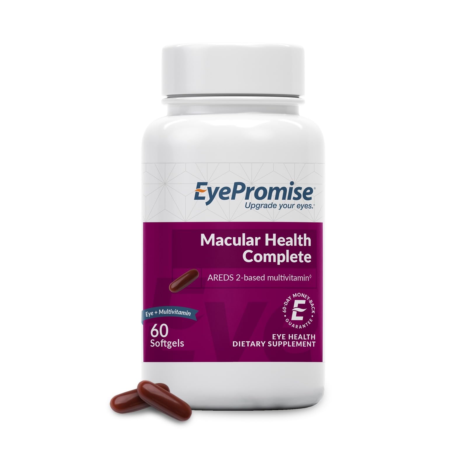 EyePromise Macular Health Complete 60-softgel bottle hero image