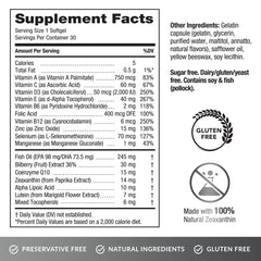 Close-up of EyePromise Screen Shield softgels