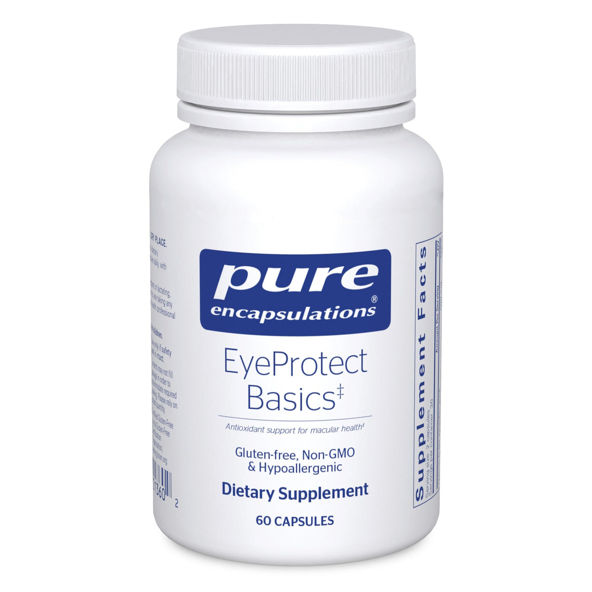 EyeProtect Basics bottle with 60 capsules