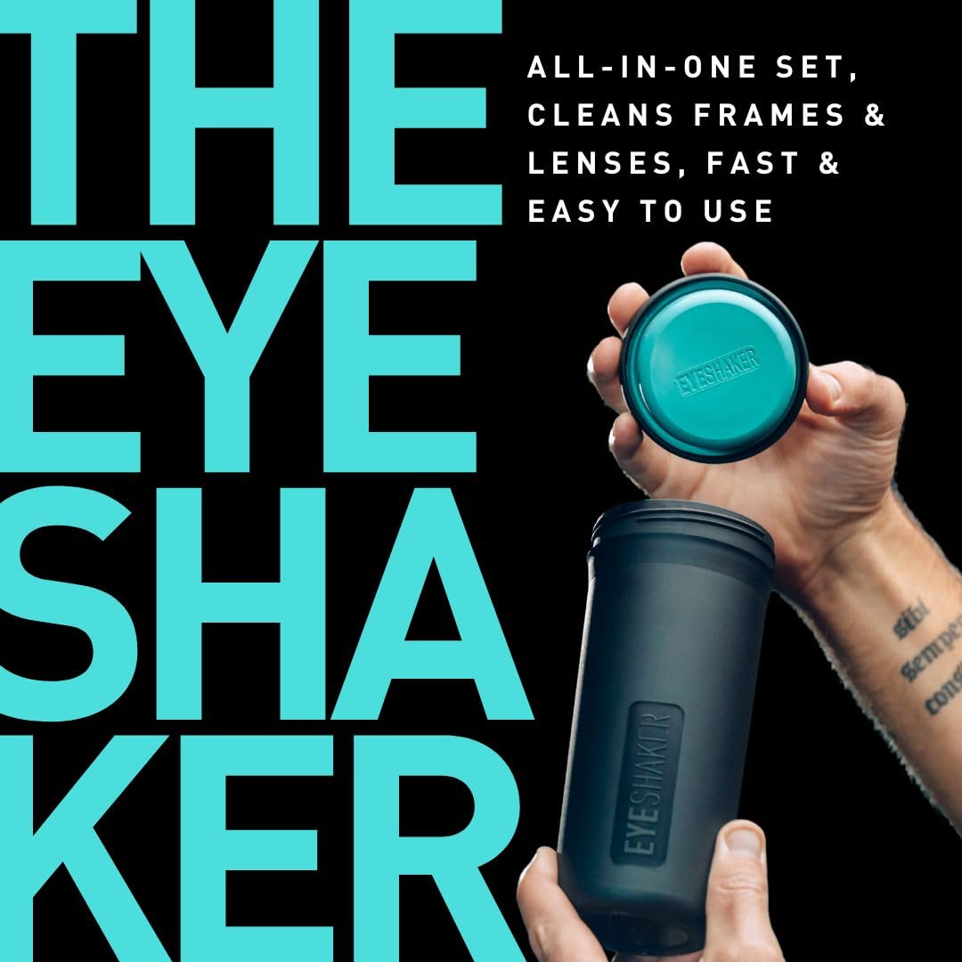 Microfiber cleaning cloth accompanying Eyeshaker Set