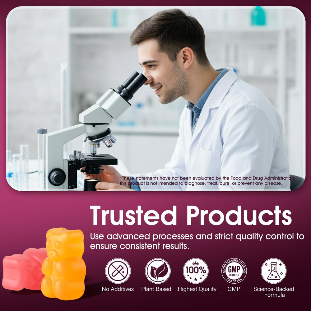 Adults taking EYHBQIA gummies for gut health