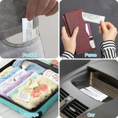 Durable floss picks ready for on-the-go oral care