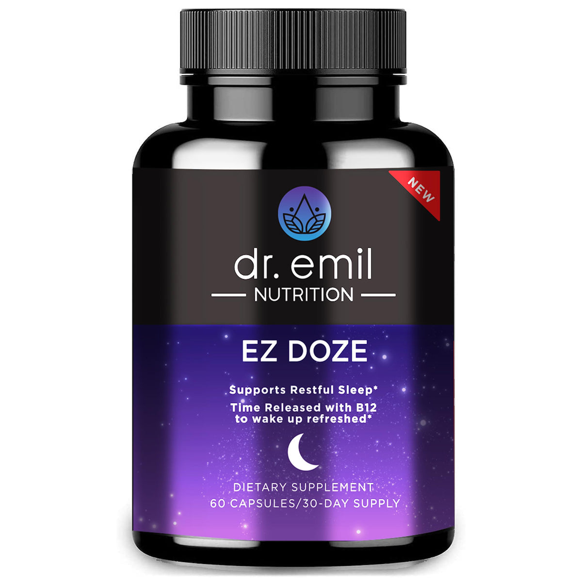DR. EMIL NUTRITION EZ Doze Sleep Aid bottle - front view