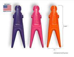 E-Z Floss Holder 3-pack in Orange