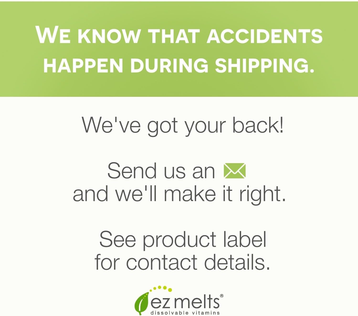 1 pack, 2-month supply of EZ Melts dissolvable melatonin