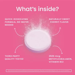 Cherry-flavored EZ Melts B12 Vitamin
