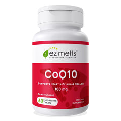 EZ Melts CoQ10 100 mg dissolvable tablet