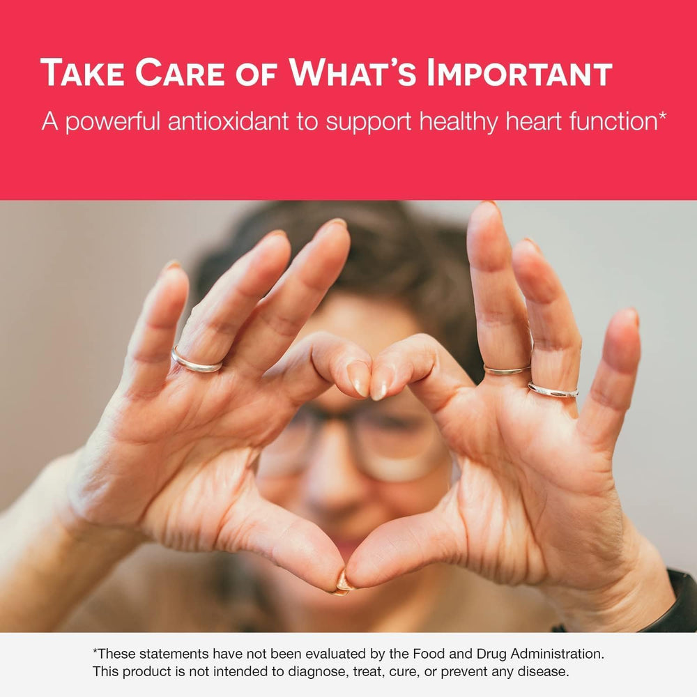 Sugar-free, allergen-free CoQ10 100 mg tablet