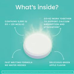 Graphic of tablets dissolving on tongue for easy consumption