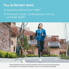 Vegan non-GMO calcium magnesium vitamin D3 tablets