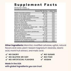 EZ Melts dissolvable multivitamin iron tablet dissolving for women