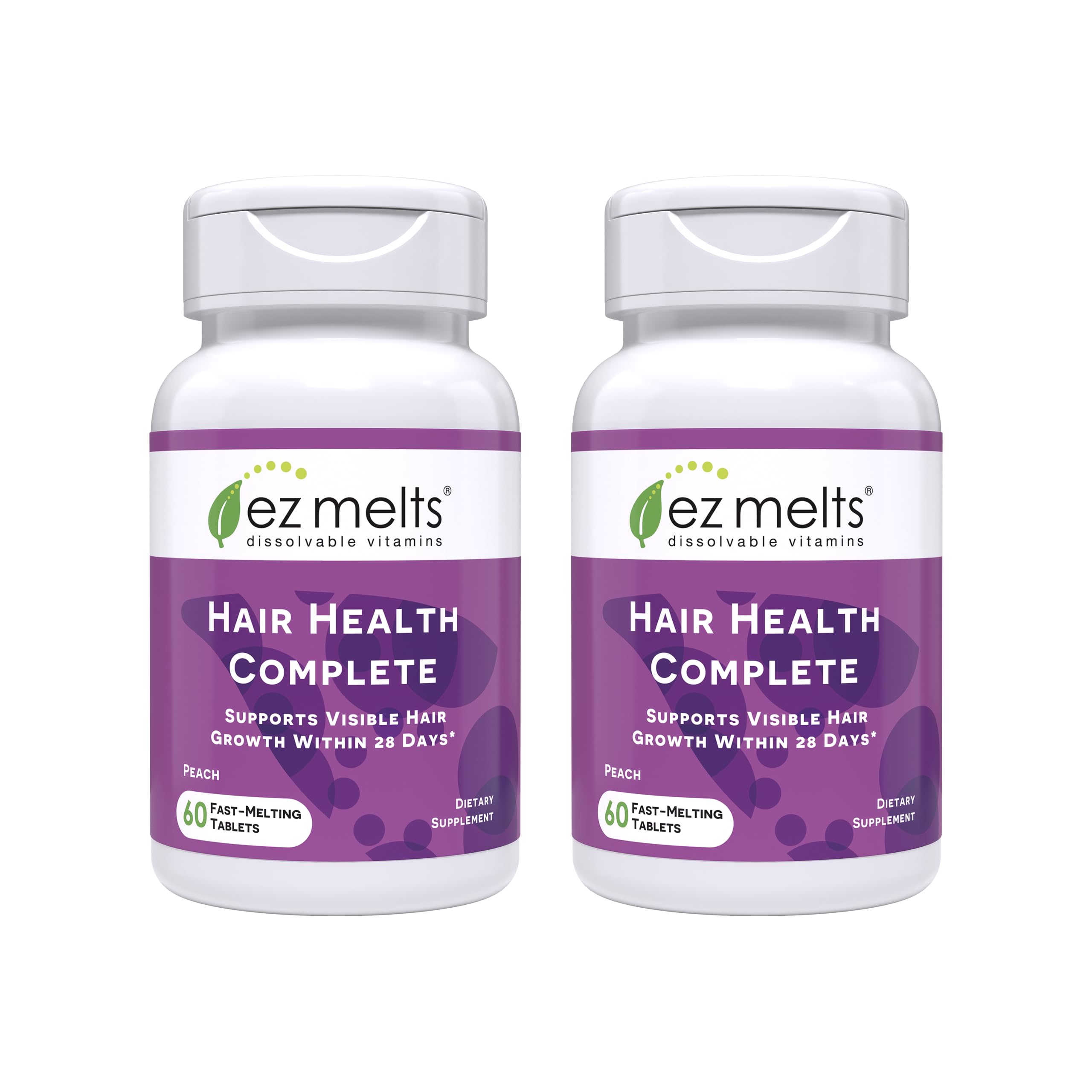 EZ Melts Hair Health Complete 2-pack box