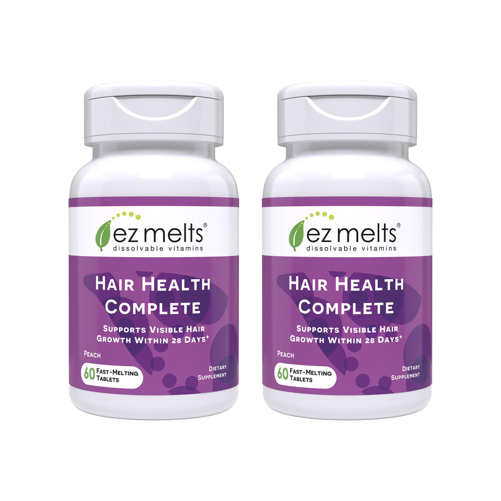 EZ Melts Hair Health Complete 2-pack box
