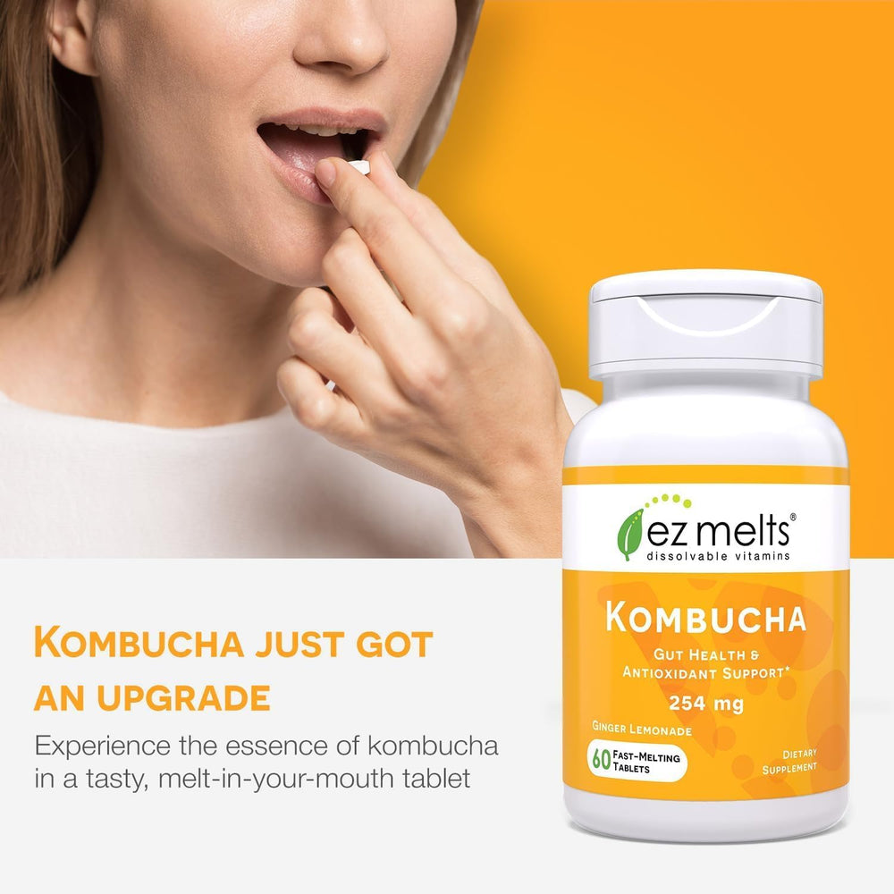 Ginger Lemonade flavored EZ Melts 2-pack 2-month supply