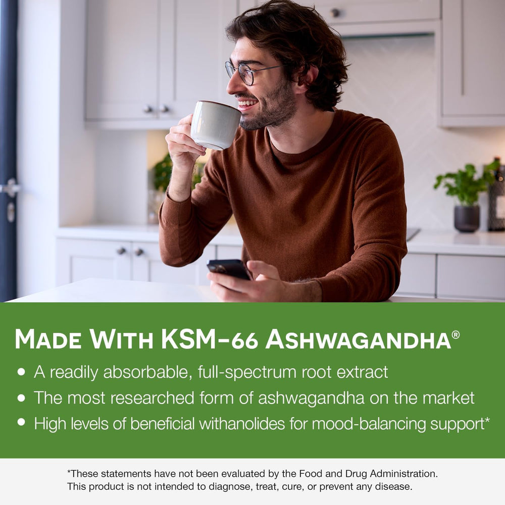 KSM-66 Ashwagandha as a key ingredient highlight