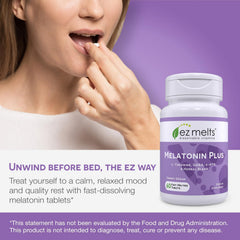 Melatonin 5 mg with L-Theanine, GABA and 5-HTP blend
