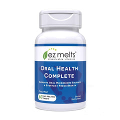 Packaging front of EZ Melts Oral Health Complete
