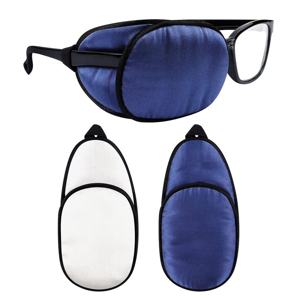 EZAKKA eye patches for adults and kids – non-adhesive, breathable