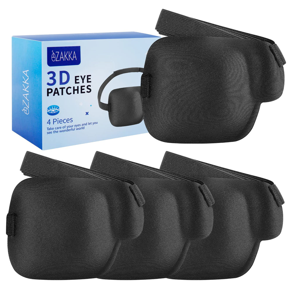 EZAKKA 2+4 pack eye patches – purple and white color variants