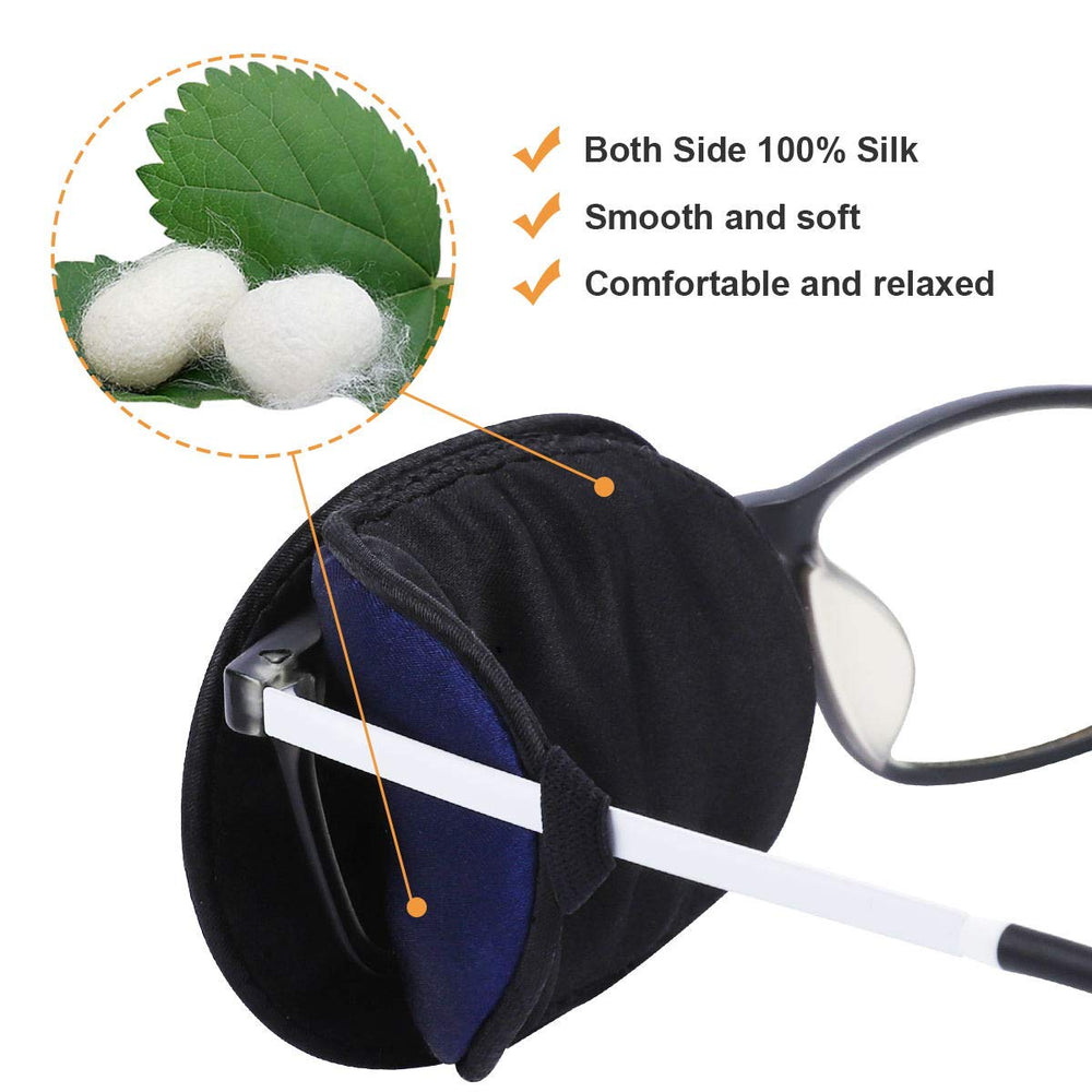 Soft 100% Mulberry Silk eye patch material