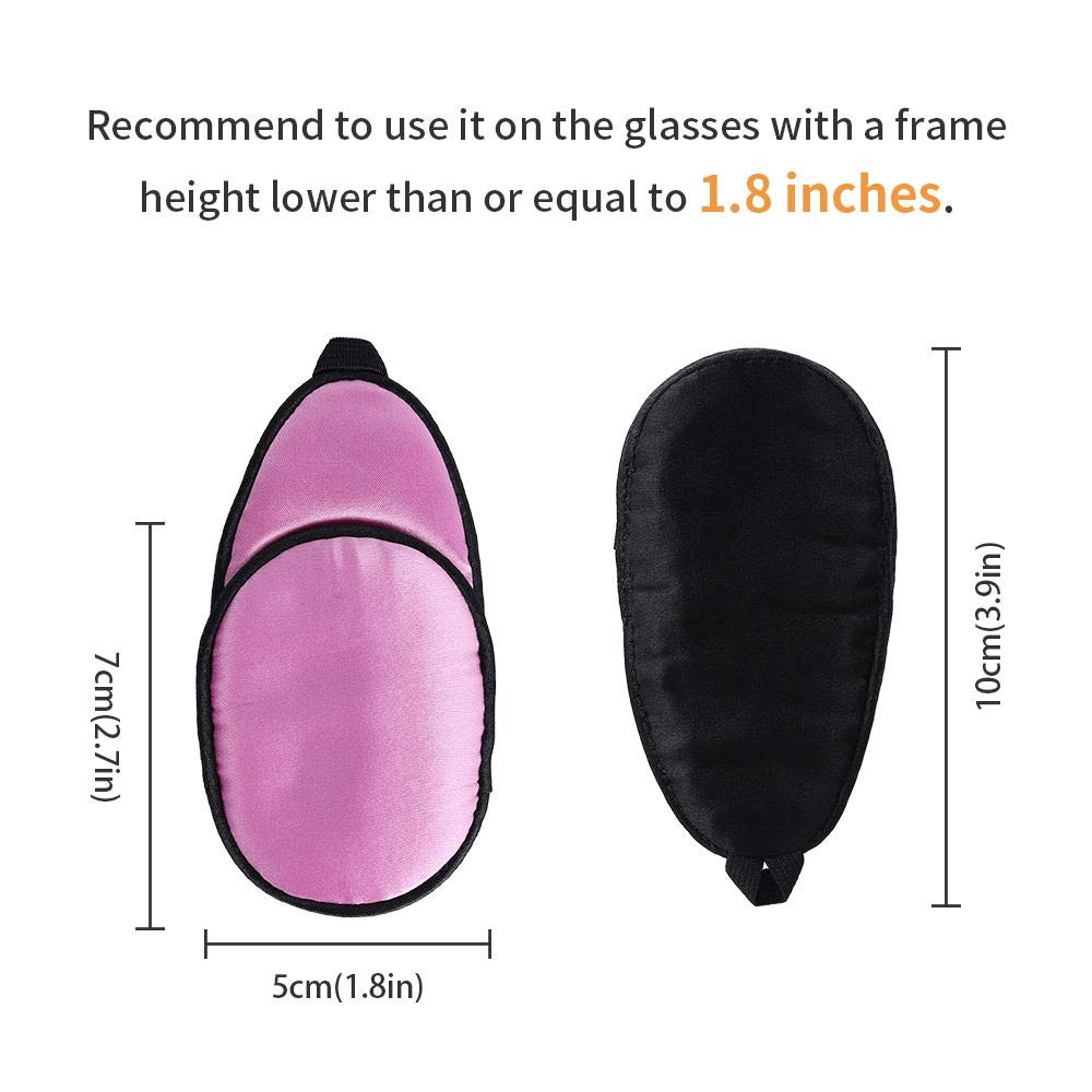 Blackout eye patch blocking vision to aid patching therapy