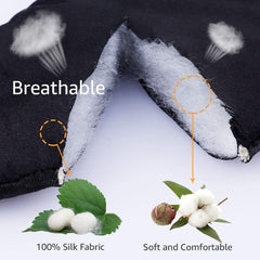 Soft mulberry silk and cotton material close-up