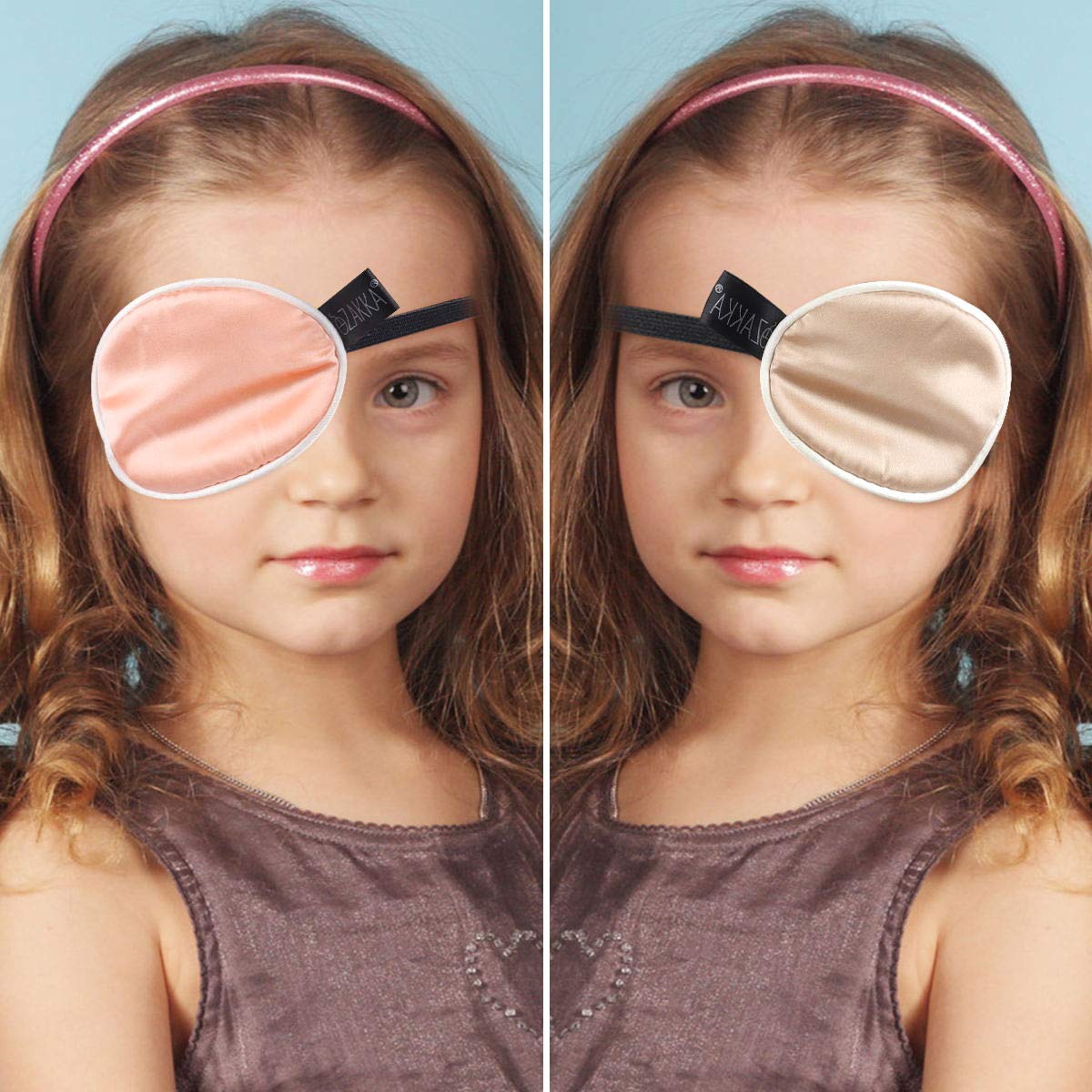 Eye patches can be used with glasses