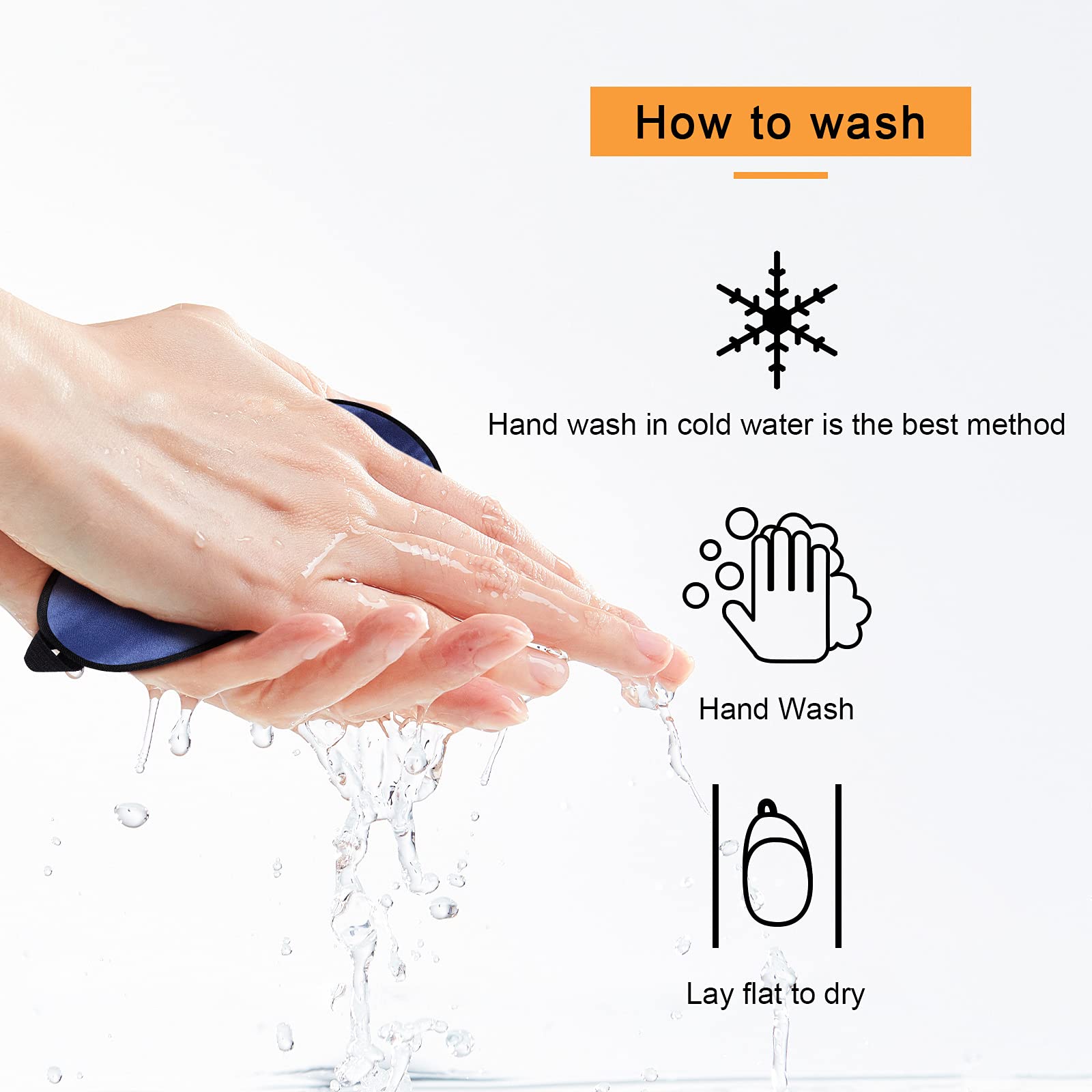 Washable & Reusable Eye Patch for Glasses - Silk Patch