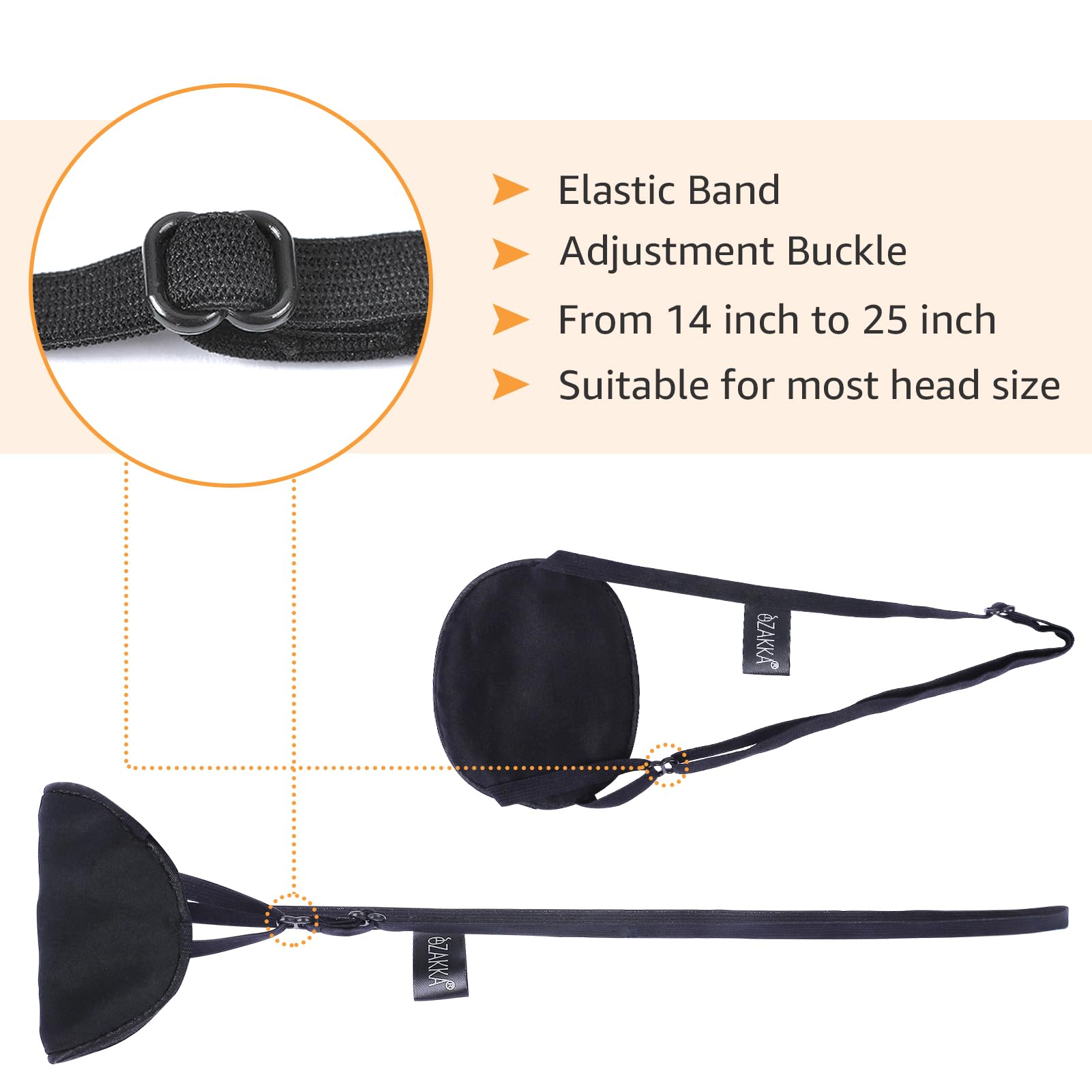 eZAKKA eye patches packaging