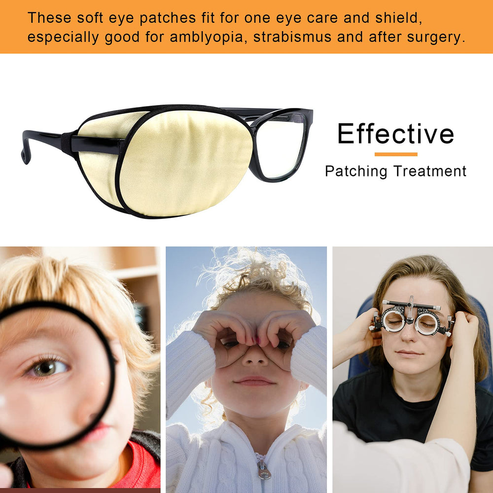 Washable and reusable eye patch for adults and kids