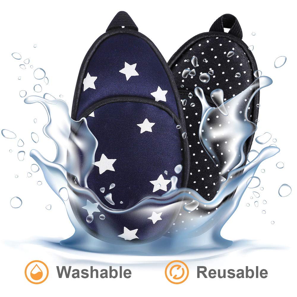 Breathable, non-adhesive eye patch for amblyopia and strabismus