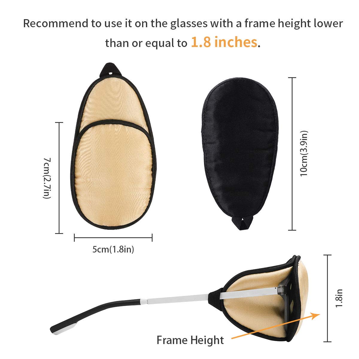 Eye patch for amblyopia and post-surgery care by eZAKKA