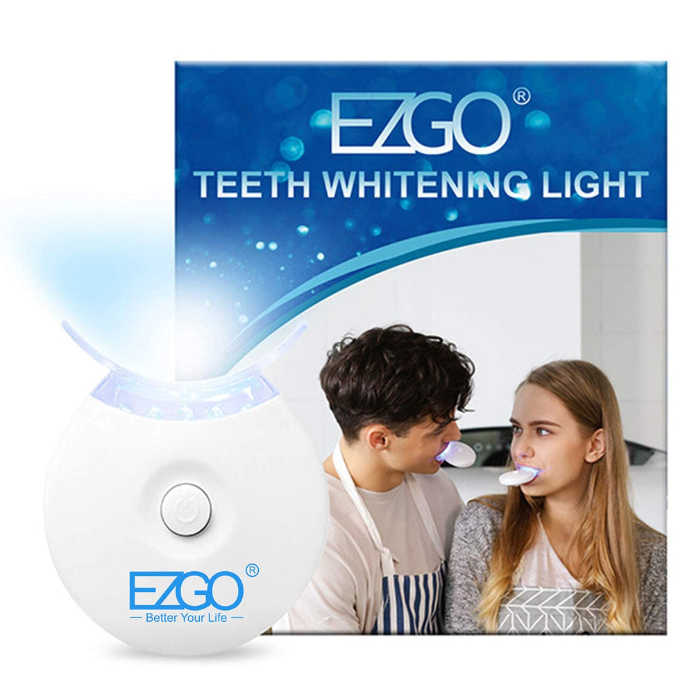 EZGO Teeth Whitening LED Accelerator Lights — front view with 5 LED bulbs