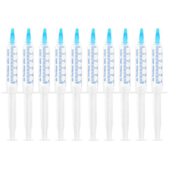 EZGO 10-pack teeth whitening gel refills packaging front