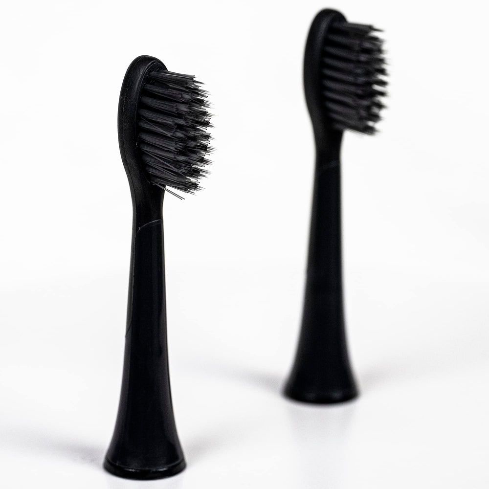 Charcoal-infused bamboo bristles detail