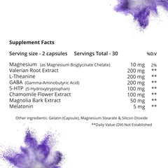 Serving guidance: two capsules before bedtime