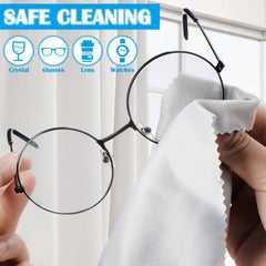 200-pack microfiber cleaning cloths in package