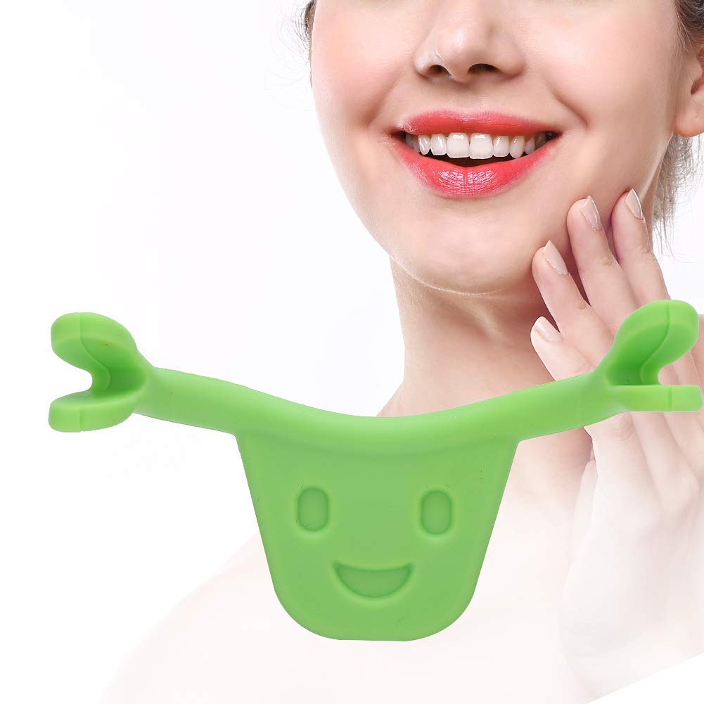 Face Trainer Smiling Maker green front view